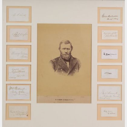 Grant, Ulysses S. (1822-1885) and Cabinet