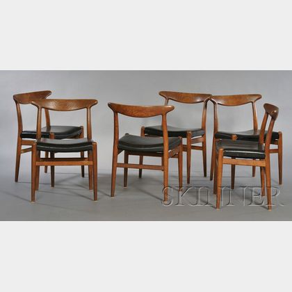 Six Hans Wegner (1914-2007) Dining Chairs