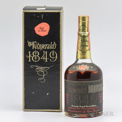 Old Fitzgerald 1849 10 Years Old, 1 1/2 pint bottle (oc) 