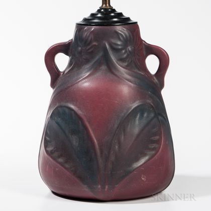 Van Briggle Art Pottery Lamp