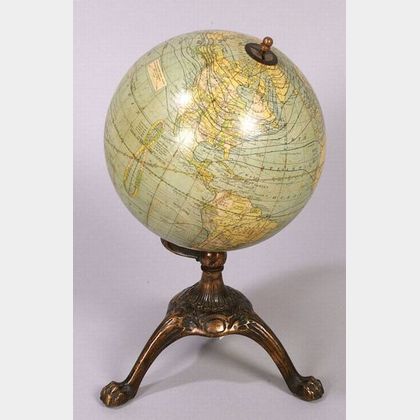 8-inch School's Terrestrial Globe by G.W. Bacon & Co.
