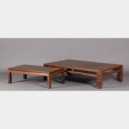 Pair of Low Tables
