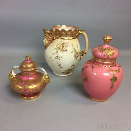 Three English Ceramic Items