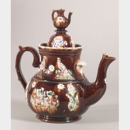 Large Bargeware Teapot