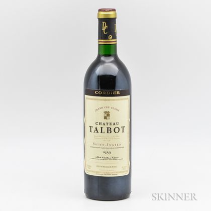 Chateau Talbot 1989, 1 bottle 