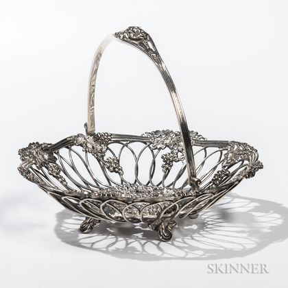 Georgian Silver Sweetmeat Basket