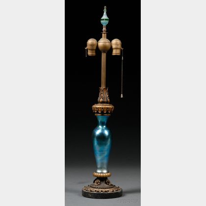 Table Lamp Attributed to Steuben