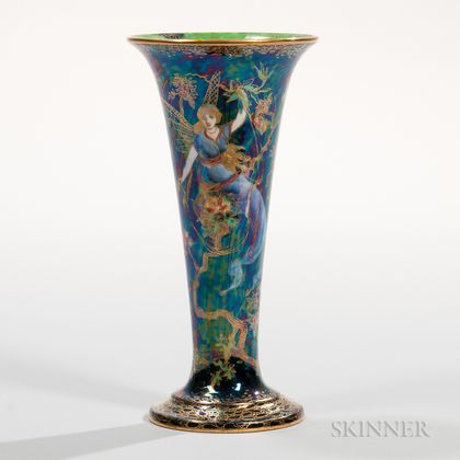 Wedgwood Fairyland Lustre Trumpet Vase