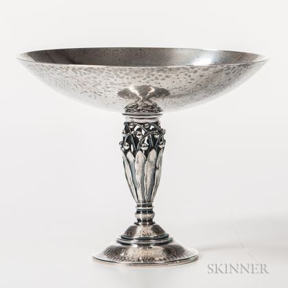 Johan Rohde for Georg Jensen Sterling Silver Compote 