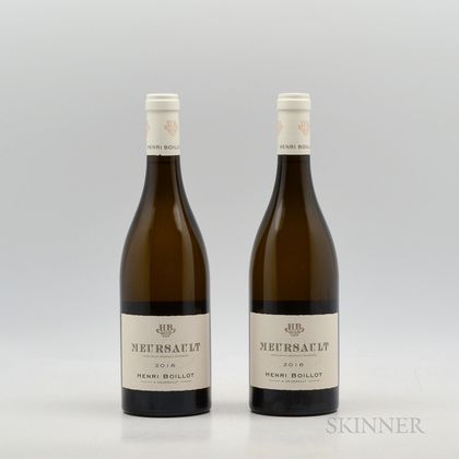 Henri Boillot Meursault 2016, 2 bottles 