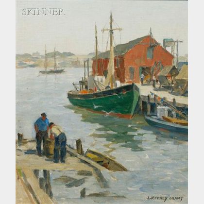 James Jeffrey Grant (American, 1883-1960) Harbor View