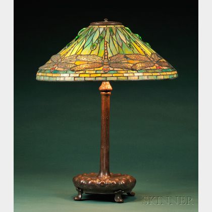 Tiffany Studios Dragonfly Table Lamp