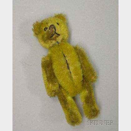 Schuco Miniature Golden Mohair Compact Bear