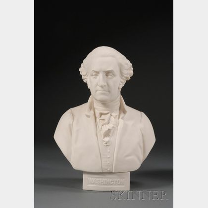 Goss Parian Bust of George Washington