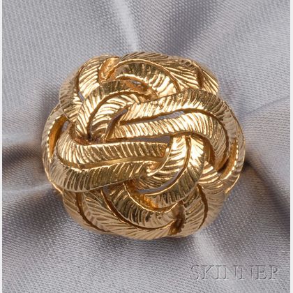18kt Gold Knot Ring