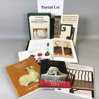 Group of Chinese Art Reference Books and Dealers' Catalogs