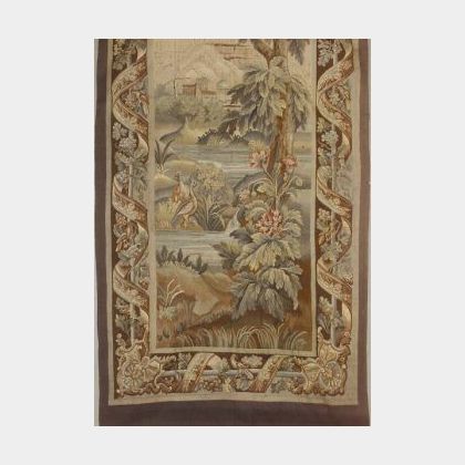 Continental Aubusson-style Tapestry Panel