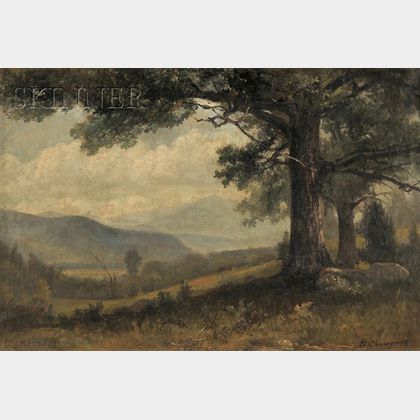 Benjamin Champney (American, 1817-1907) View to the Valley