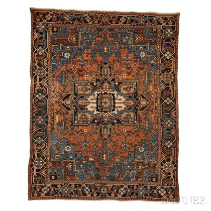 Antique Gorevan Heriz Carpet