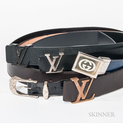 men's designer belts louis vuitton