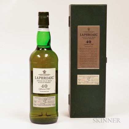 Laphroaig 40 Years Old 1960, 1 750ml bottle (pc) 