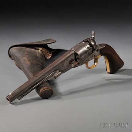Colt 1860 Army Revolver with Holster