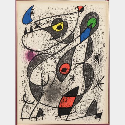 After Joan Miró (Spanish, 1893-1983) Miró à l'Encre