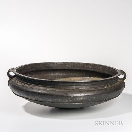 Large Bronze Cooking Vessel, Uruli 