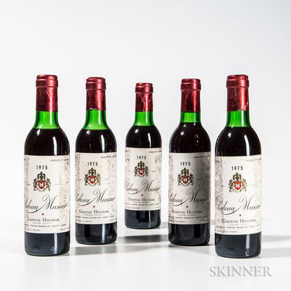 Chateau Musar 1975, 5 demi bottles 