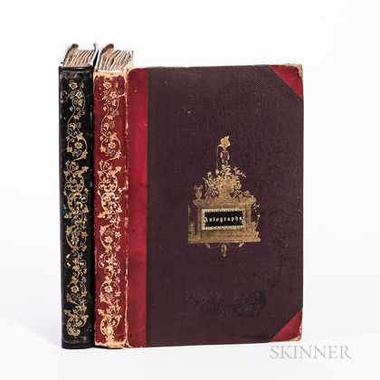 Two Bound Volumes of Autographs Collected by Major John S. Schultze, 1864.