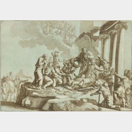 Johann Gottlieb Theophilus Amadeus Prestel (German, 1739-1808),After Parmigianino (Italian, 1503-1540) The Adoration of the Shepherds