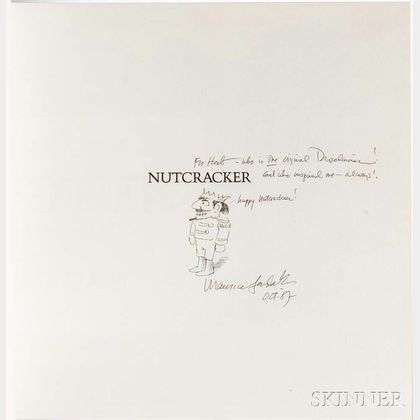 Hoffmann, E.T.A. (1776-1822) Nutcracker, trans. Ralph Manheim (1907-1992),Illustrated, Signed, and Inscribed by Maurice Sendak (1928-2
