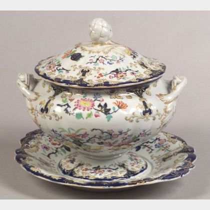 Minton Ironstone Soup Tureen and Stand