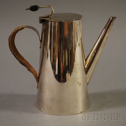 Asprey & Co. Silver Plated Coffeepot