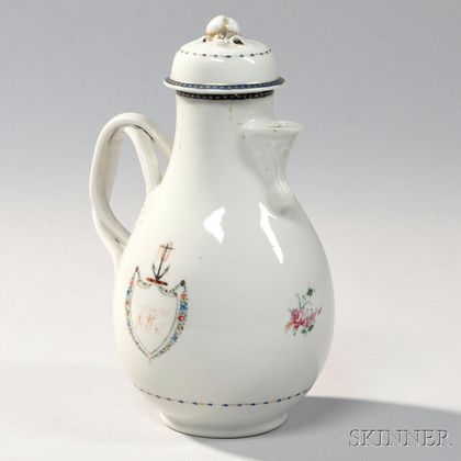 Pear-shaped Export Porcelain Coffeepot
