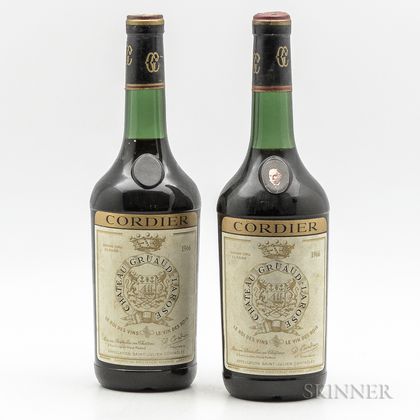 Chateau Gruaud Larose 1966, 2 bottles 