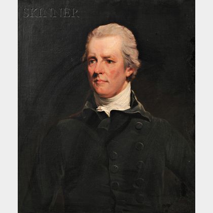After John Hoppner, R.A. (British, 1758-1810) Bust-length Portrait of the Right Honorable William Pitt the Younger (1759-1806)