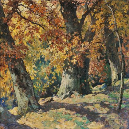 Henry Hobart Nichols (American, 1869-1962) Autumn Gold