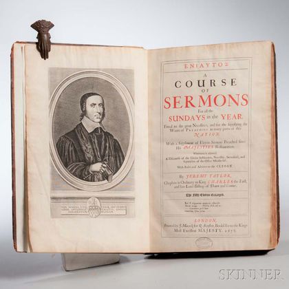 Taylor, Jeremy (1613-1667) Eniautos: A Course of Sermons for all the Sundays in the Year.
