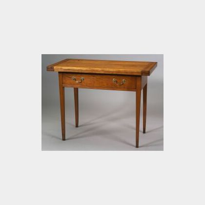 Federal Cherry Card Table