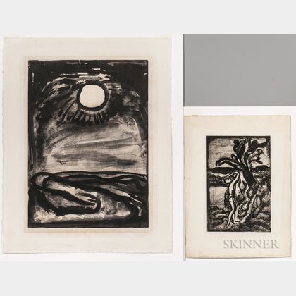 Georges Rouault (French, 1871-1958) Three Plates from Miserere