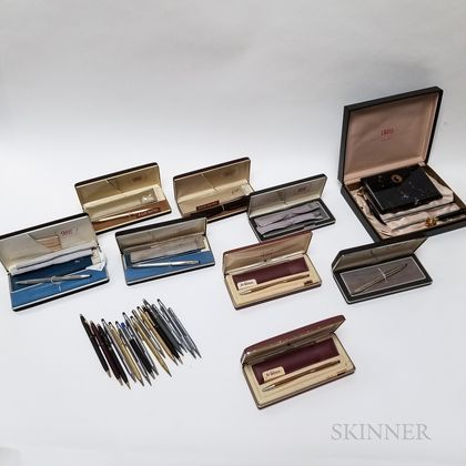 Collection of Cross Pen Sets and Accessories