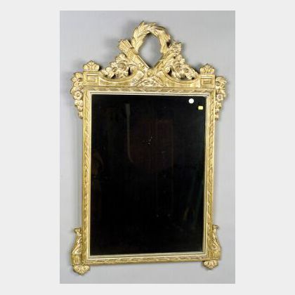 Louis XVI-style Giltwood Mirror