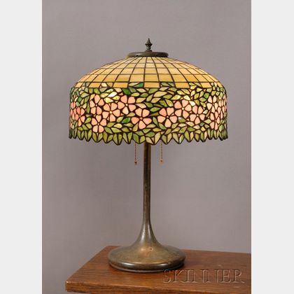 American Art Glass Table Lamp
