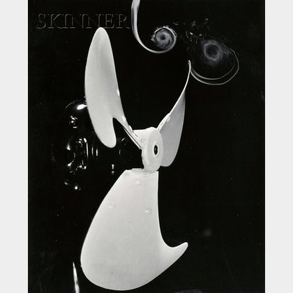 Harold Eugene Edgerton (American, 1903-1990) Lot of Two Images of Propellers