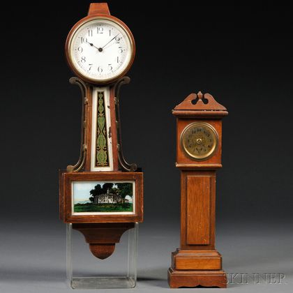 Two Miniature American Clocks