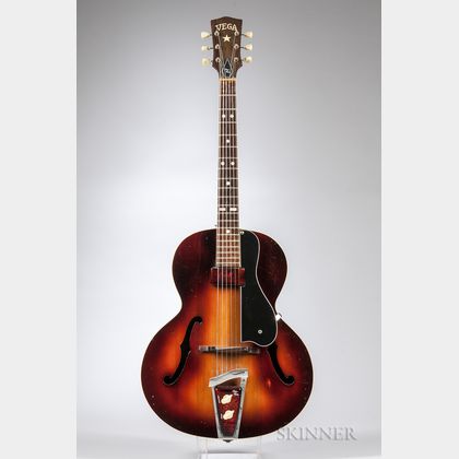 Vega D-46 Duo-Tron Electric Archtop Guitar, c. 1950