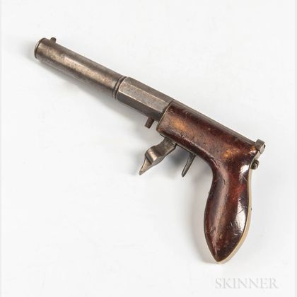 H.J. Hale, Bristol, Connecticut-made Underhammer Pistol