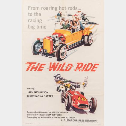 "The Wild Ride" One Sheet Movie Poster