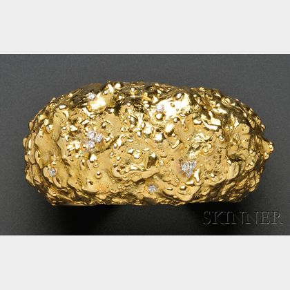 18kt Gold and Diamond Bracelet, David Webb